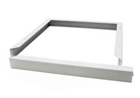 Opbouwrand LED paneel 60x60 wit in elkaar te klikken