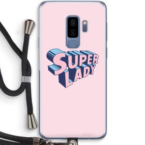 Superlady: Samsung Galaxy S9 Plus Transparant Hoesje met koord