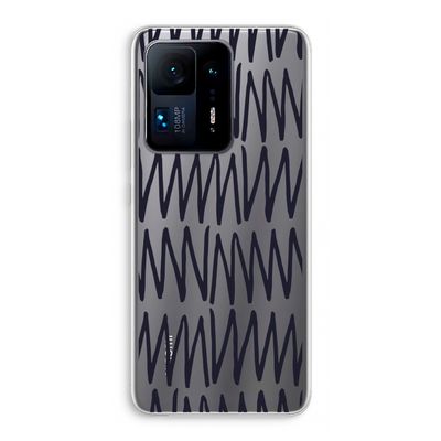 Marrakech Zigzag: Xiaomi Mi Mix 4 Transparant Hoesje