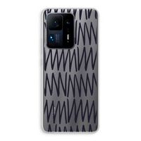 Marrakech Zigzag: Xiaomi Mi Mix 4 Transparant Hoesje