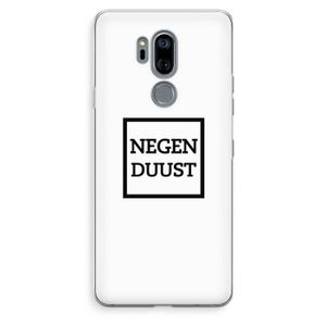 Negenduust vierkant: LG G7 Thinq Transparant Hoesje