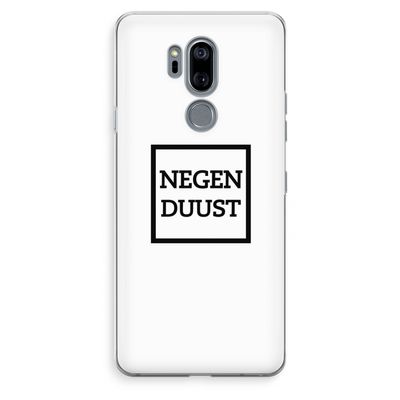 Negenduust vierkant: LG G7 Thinq Transparant Hoesje