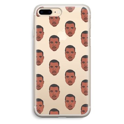 Kanye Call Me?: iPhone 7 Plus Transparant Hoesje