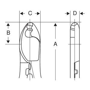 Bahco draadstriptang ip | 2233D-200IP