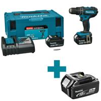 Makita DHP482RFJ Accu klop-/schroefboormachine 18V 3.0Ah in Mbox