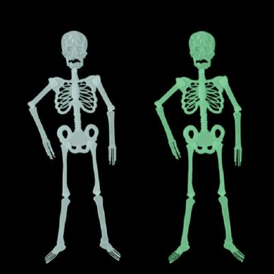 Lichtgevende skelet Halloween activiteit rekwisieten Bar Haunted House decoratie leveringen fluorescerende skelet grootte: klein (35cm)