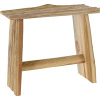 Krukje - plantentafel - teak hout - lichtbruin - 40 x 20 x 35 cm - thumbnail