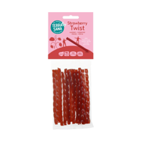 Aardbei kabels twists - 75 gram