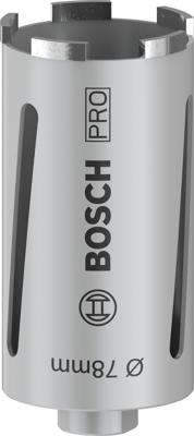 Bosch Accessoires Diamantboorkroon voor droog boren G 1/2" 78 mm, 150 mm, 5, 7 mm 1st - 2608587324