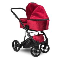 Velvett kinderwagen 2 in 1 - Red Velvett Velvett kinderwagen 2 in 1 - Red Velvett