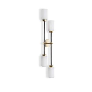 Bert Frank Farol Double Left Wandlamp - Wit