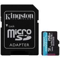 Kingston Canvas Go! Plus SD-kaart 256 GB Class 10 UHS-I Incl. SD-adapter - thumbnail