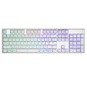 Cooler Master Gaming SK653 toetsenbord RF-draadloos + Bluetooth QWERTY Amerikaans Engels Zilver, Wit