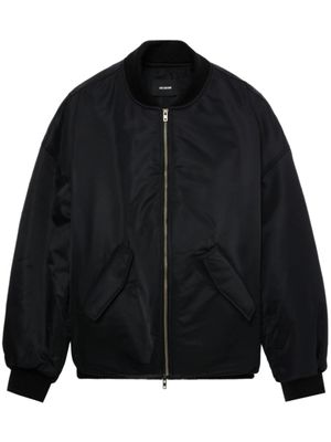 We11done veste bomber à fermeture zippée - Noir