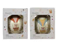 Kerstbal glas d10cm wolwit a3 Kerstbal glas d10cm wolwit a3