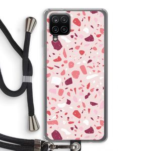 Terrazzo N°15: Samsung Galaxy A12 Transparant Hoesje met koord