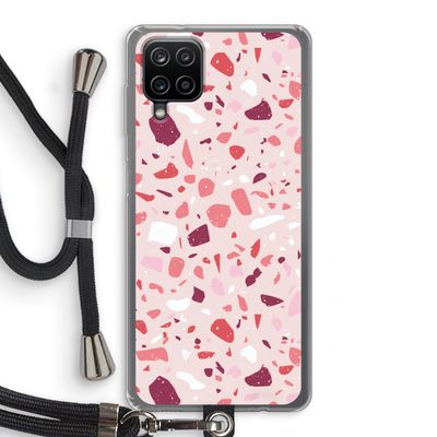 Terrazzo N°15: Samsung Galaxy A12 Transparant Hoesje met koord