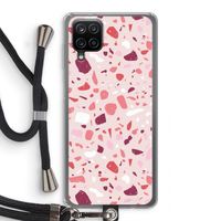 Terrazzo N°15: Samsung Galaxy A12 Transparant Hoesje met koord