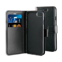 BeHello iPhone SE (2020) / 8 / 7 / 6s / 6 - Gel Wallet Case Zwart - thumbnail