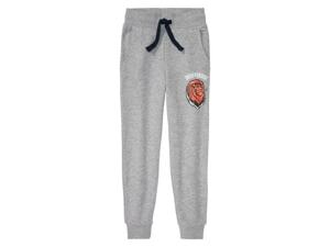 Jongens joggingbroek met print op het been (158/164, Navy chambray)