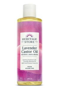 Heritage Store Castor oil lavender (237 ml)