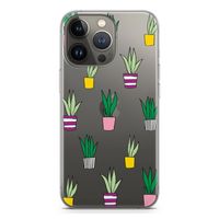Sanseveria: iPhone 13 Pro Transparant Hoesje