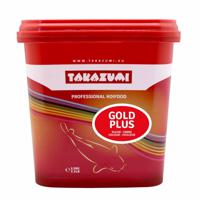 Takazumi Gold Plus 1 kg - Professionele Koi Voeding voor Vitaliteit en Levendige Kleuren