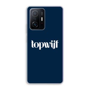 Topwijf Navy: Xiaomi 11T Transparant Hoesje