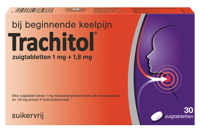 Trachitol Zuigtabletten - bij beginnende keelpijn