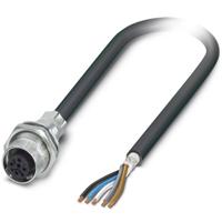 Phoenix Contact 1419328 Sensor/actuator inbouwconnector M12 Aantal polen (sensoren): 5 Bus, inbouw 1.00 m 1 stuk(s)