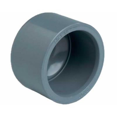 Aquaforte PVC Eindkap Lijm 50mm - Waterdichte Afsluiting voor Vijver & Zwembad Leidingen