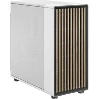 Case per PC - FRACTAL DESIGN - North XL Chalk White - FD-C-NOR1X-03 - E-ATX - Design elegante in legno e lega