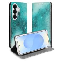 Book Cover Samsung Galaxy S26 Plus Painting Blue