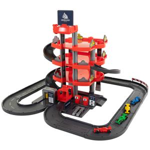 Cavallino Toys Cavallino Racing Parkeergarage met 4 Verdiepingen en Auto&apos;s Speelset