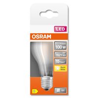 OSRAM 4058075124660 LED-lamp Energielabel D (A - G) E27 Peer 11 W = 100 W Warmwit (Ø x l) 60 mm x 105 mm 1 stuk(s) - thumbnail