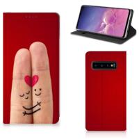 Samsung Galaxy S10 Hippe | Standcase | Liefde - Origineel Romantisch Cadeau