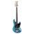 Fazley Outlaw Series Judge Basic Blue elektrische basgitaar met gigbag