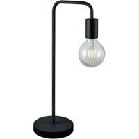 LED Bureaulamp Mat Zwart Aluminium - E27 Fitting - Modern Design