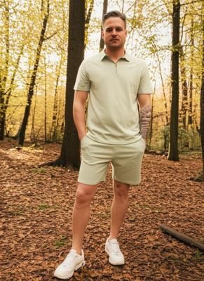 Ab Lifestyle Prestige Short V2 Ab.ss25034 Korte Broeken Desert Sage