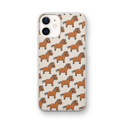 Pony: iPhone 12 mini Transparant Hoesje