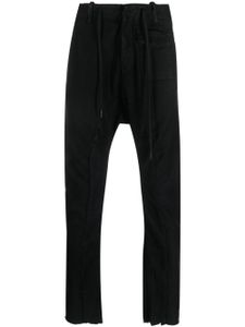 Masnada pantalon sarouel à fermeture dissimulée - Noir