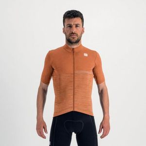 Sportful Giara fietsshirt korte mouw oranje heren XL