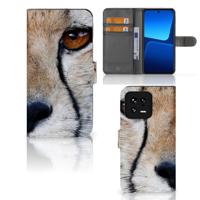 Xiaomi 13 | Telefoonhoesje | Met pasjeshouder | Cheetah