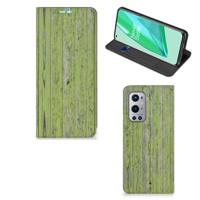 OnePlus 9 Pro Book | Wallet Case | Green Wood
