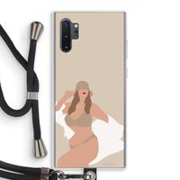 One of a kind: Samsung Galaxy Note 10 Plus Transparant Hoesje met koord