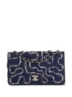 CHANEL Pre-Owned sac porté épaule Classic Flap médium (2015) - Bleu - thumbnail