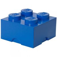 LEGO Brick 4 opbergbox - blauw - thumbnail