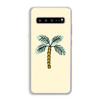 Palmboom: Samsung Galaxy S10 5G Transparant Hoesje