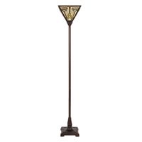 Clayre & Eef Multi Vloerlamp Tiffany 31*31*187 cm E27/max 1*60W 5LL-6079
