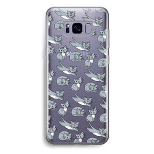 Poezen: Samsung Galaxy S8 Plus Transparant Hoesje